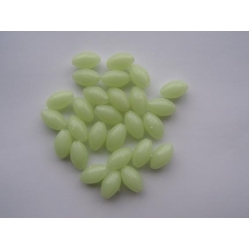 Lumo Beads Green Medium 50pc